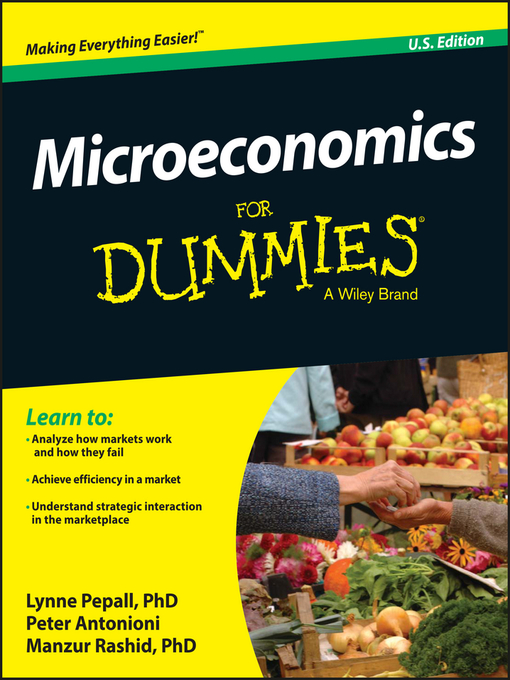 Title details for Microeconomics for Dummies by Lynne Pepall - Wait list